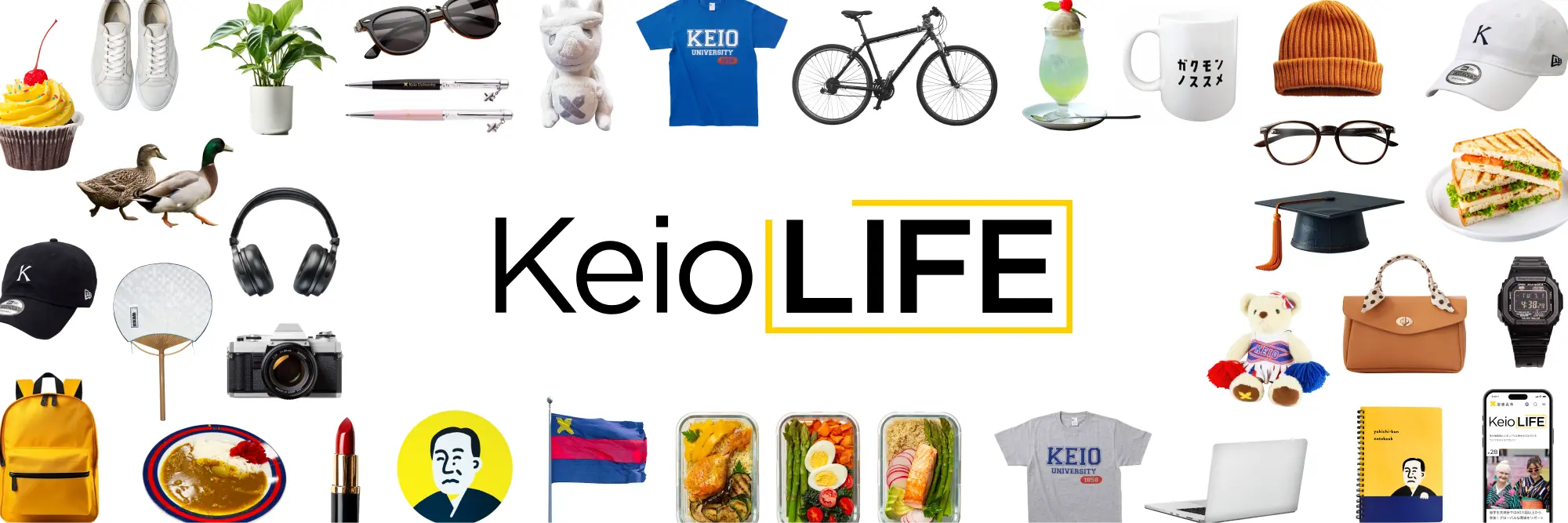 Keio LIFE key visual
